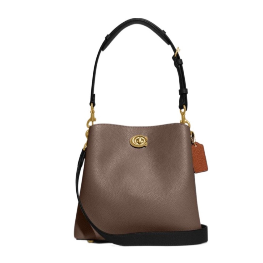 Coach Willow Bucket Brown Crossbody Bag